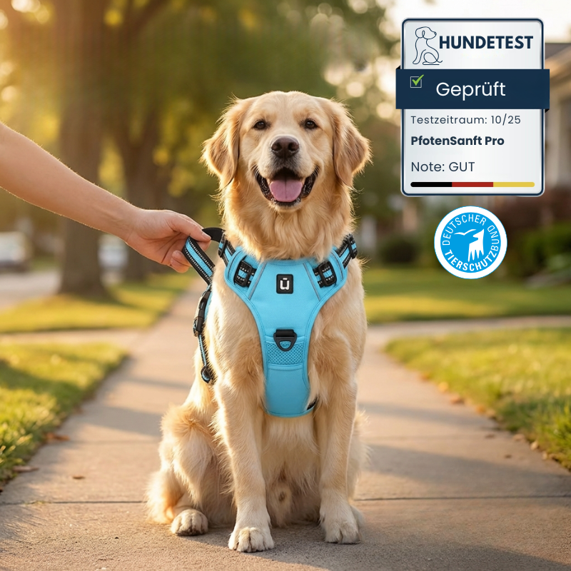 PfotenSanft Pro - Entlastungs- & Anti-Zieh-Geschirr